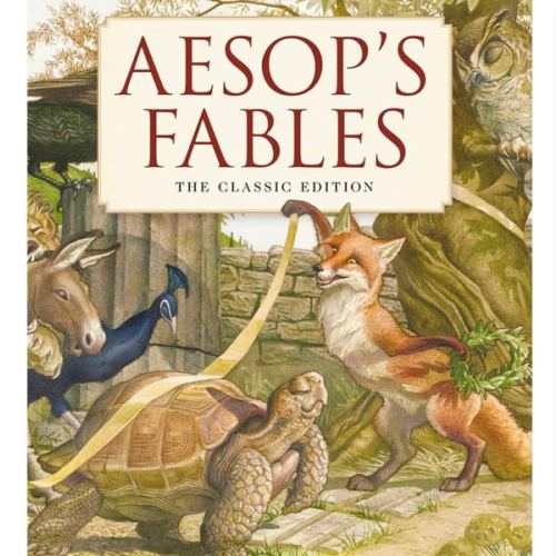 Aesop's Fables Hardcover: The Classic Edition by acclaimed illustrator, Charles Santore (Charles Santore Children's Classics)