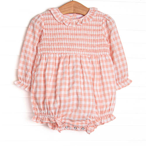 Going Gingham Bubble, Pink – Stitchy Fish