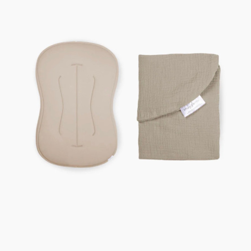 Lounger Curve + Muslin Cover Set | Birch