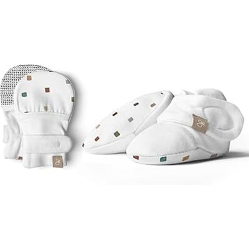 goumikids Stay-On Mitts + Boots Bundle City Blocks