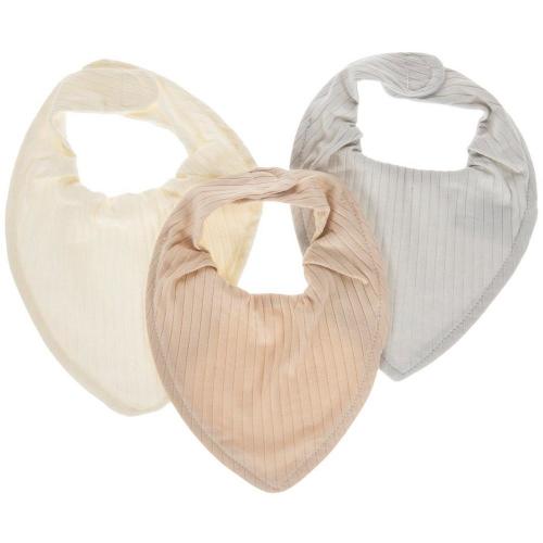 Neutral Baby Bandana Bibs