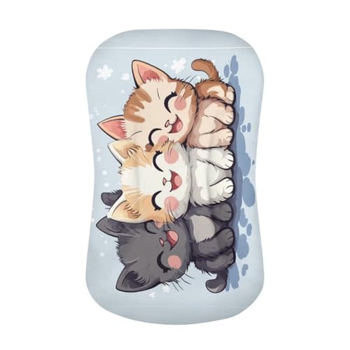 ZOUTAIRONG Cute Cat Bassinet Sheet Set Snug Fitted Cradle Fitted Sheets Stretchy Ultra Soft for Oval Rectangle Hourglass Bassinet Mattress