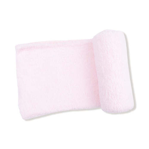 Chenille - Pretty Pink Stoller Blanket