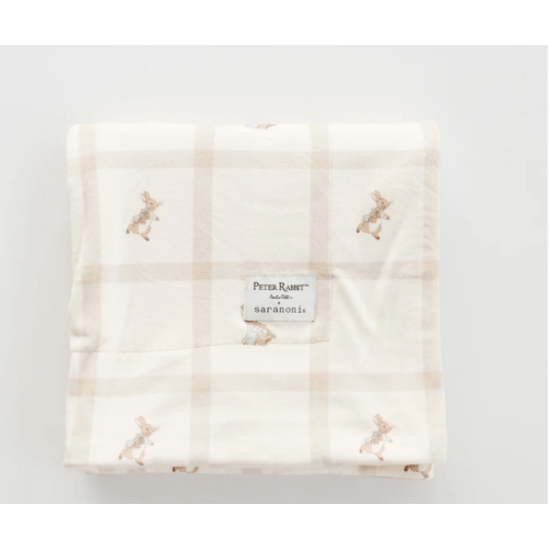 PETER RABBIT™ MINKY STRETCH LUXE BLANKETS – Saranoni