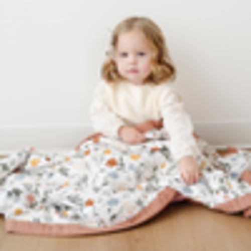 Bamboo Rayon Muslin Quilt | 4-Layer Lightweight Blanket