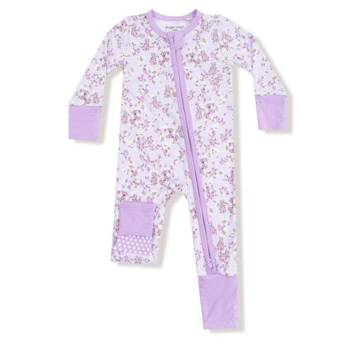 2-Way Zip Romper, Sweet Dream Floral