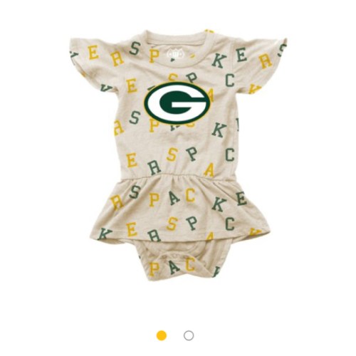 Green Bay Packers Infant Girls Alphabet Hopper at the Packers Pro Shop