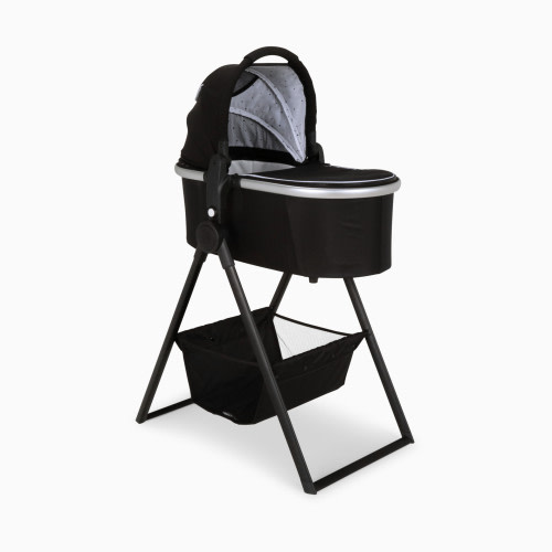 Mockingbird Bassinet + Bassinet Stand Bundle - Black