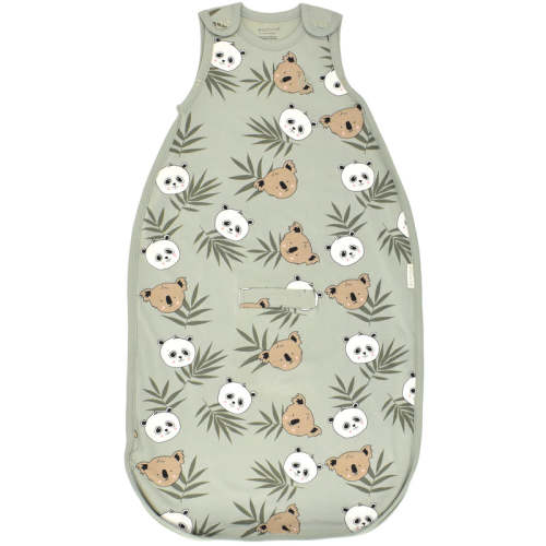 Ecolino® Adjustable Baby Sleep Bag, Organic Cotton, Universal Size: 2 Months - 2 Years, Treetop Safari 2 Months - 2 Years