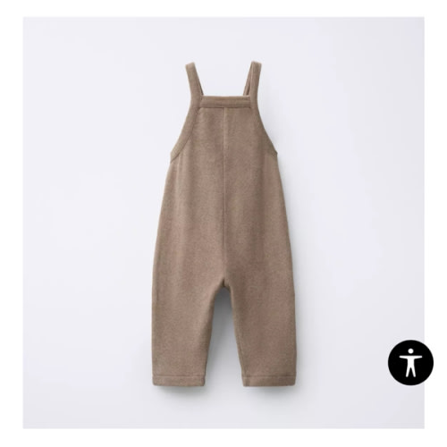 SOFT TOUCH OVERALLS - Brown | ZARA United States