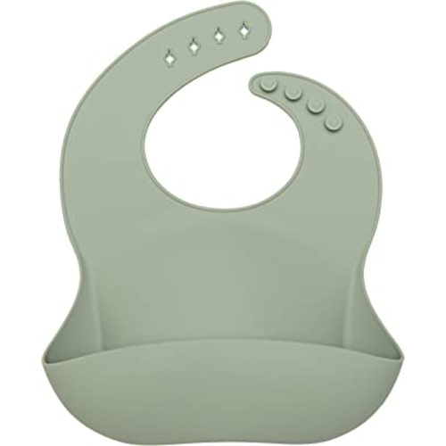Loulou Lollipop Soft, Waterproof Silicone Feeding Bib