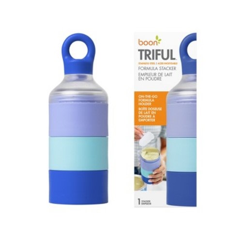Boon Triful Stainless Steel Baby Formula Stacker and Dispenser