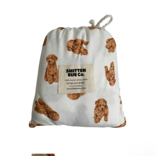 Cavoodle | Fitted Cot Sheet – Smitten Bub Co.
