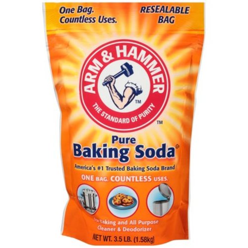 (2 Pack) Arm & Hammer Pure Baking Soda, 3.5 lbs