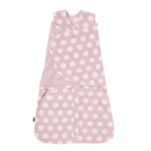 Daisy Micro-Fleece Swaddle Newborn | HALO - Daisy