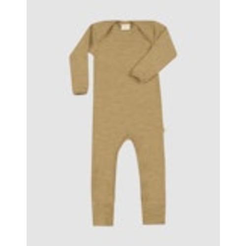 merino wool one-piece | 6-9 months | desert grass