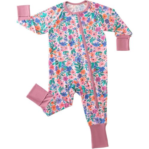 Baby Pajamas for Boys & Girls, Preemie & Newborn Onesies Sleepers, 92% Viscose From Bamboo 2-Way Zippers Footless PJs
