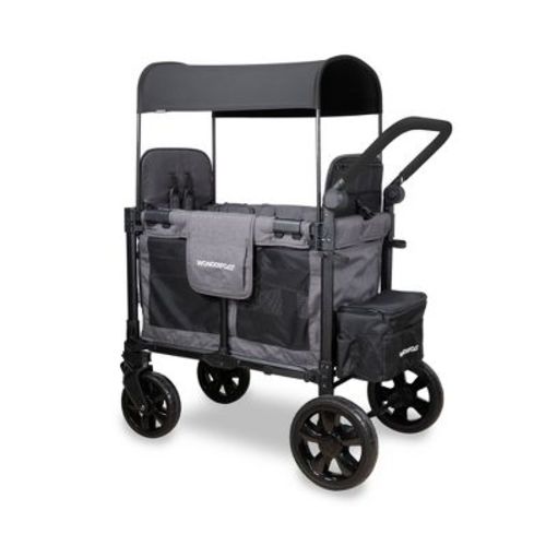 WONDERFOLD W2 Elite Pro Wagon Stroller - Charcoal Gray