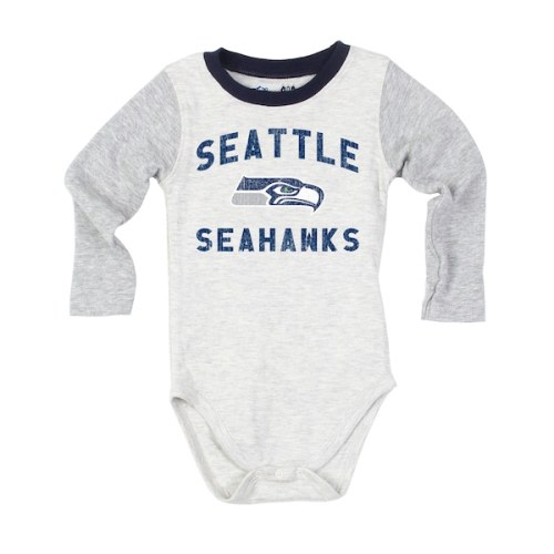Seattle Seahawks Wes & Willy Infant Jie Jie Hopper Set - Gray