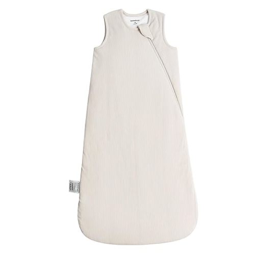 Rayon Made from Bamboo Sleep Sack 0-6 Months Newborn Infant Sleep Sack 0-3 Months 1.0 Tog Breathable Baby Wearable Blanket With 2-Way Zipper Unisex Sleeping Bag for Babies