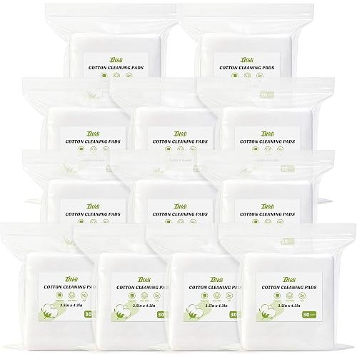 ILLIDI Premium Extra Large Cotton Pads 360 Count, Soft Face Pads