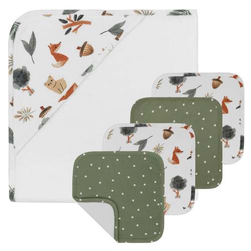 Bath Gift Set 5 Pieces - Forest Retreat