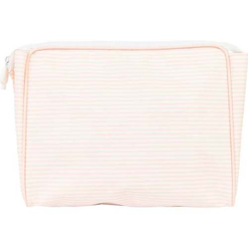 The Large Go Bag, Pink Stripe - Apple of My Isla | Maisonette