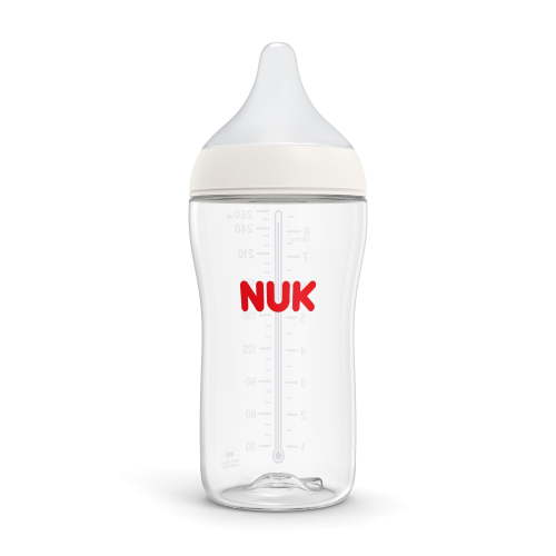 NUK Perfect Match Baby Bottle, Medium Flow, 8 fl oz, Single Bottle