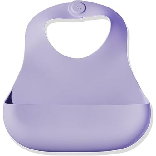 Magnetic Silicone Baby Bib – Waterproof, Dishwasher Safe, BPA Free Food-Grade, Feeding Bib for Infants and Toddlers
