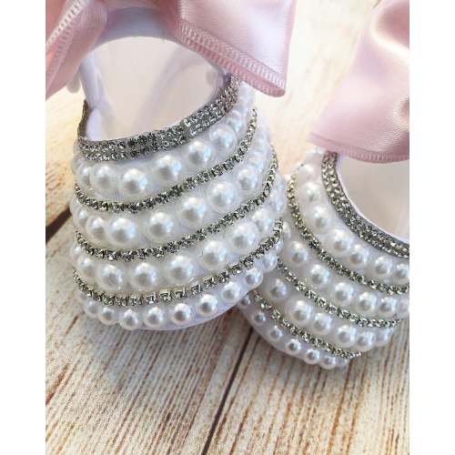 Crystal and pearl baby walkers | La' Ber Baby