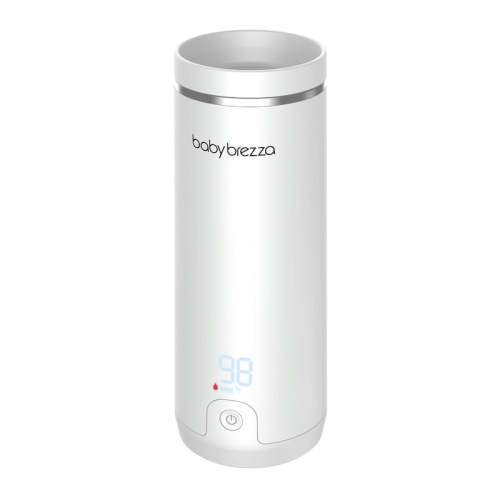 Baby Brezza Super Fast Portable Bottle Warmer, White