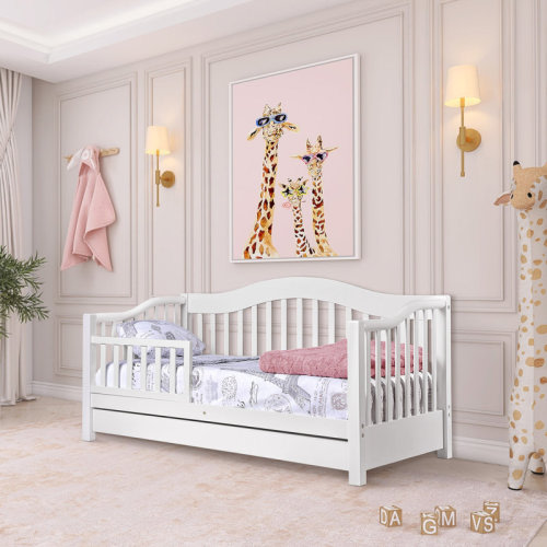 Harriet Bee Clarkson Solid Wood Bed by Harriet Bee & Reviews | Wayfair