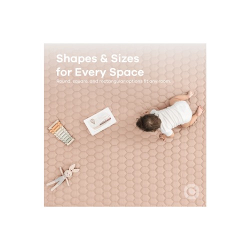 Premium Play Mat with Non-Slip Bottom, Square