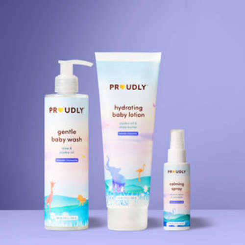 PROUDLY Body Care Kits for Dry, Sensitive Skin | Gentle, Moisturizing Skincare Sets for Babies and Toddlers