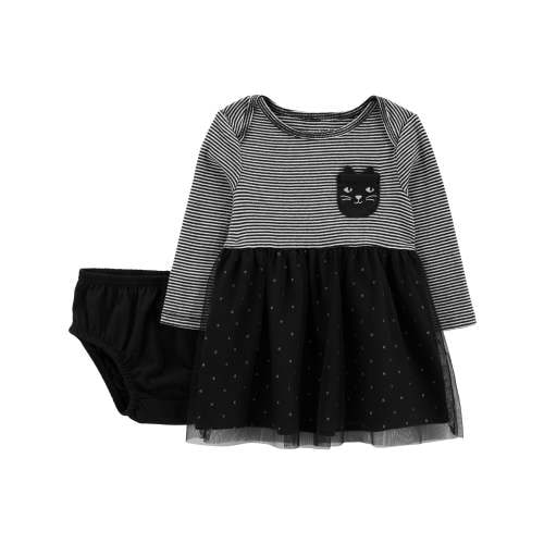 Carter's Child of Mine Baby Girl Halloween Dress, 2-Piece, Sizes Newborn-12 Months