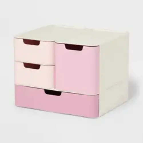 Modular Storage Drawer Set Pink - Brightroom ™ - TikTok Shop