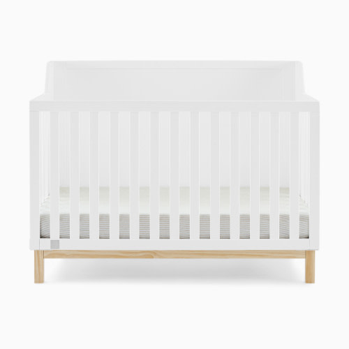 Delta Children babyGap Oxford 6-in-1 Convertible Crib - Bianca White/Natural