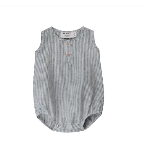 0-3 month Woven Tank Onesie