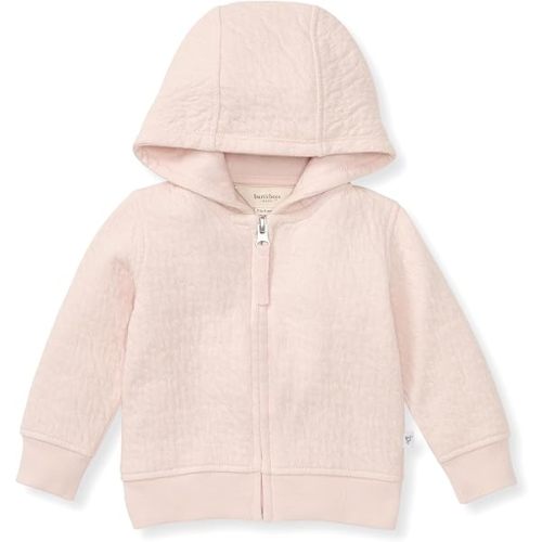 Burt's Bees Baby Baby Girls' Sweatshirts, Lightweight Zip-up Jackets & Hooded Coats, Organic Cotton