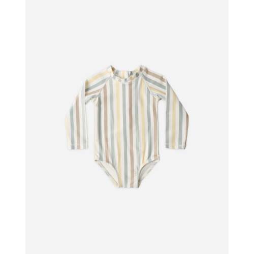 Delphine Rashguard One-Piece Valencia Stripe – Rylee + Cru