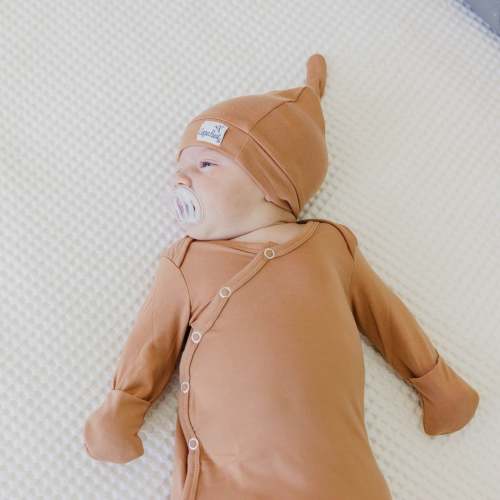 Top Knot Hat - Pecan