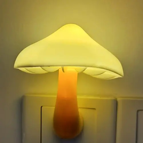 AUSAYE Light Sensor LED Night Light Plug in Wall Lamp Energy Saving