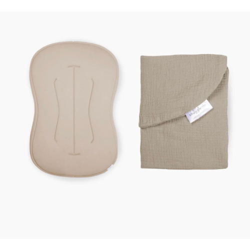 Lounger Curve + Muslin Cover Set | Birch