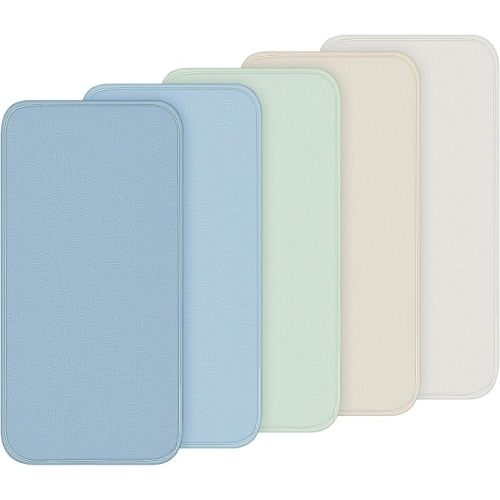 Hahafelt 5 Pcs Waterproof Changing Pad Liner, Sun, Moon