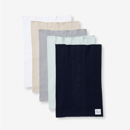 Burt's Bees Baby Infant Burp Cloths, 100% Organic Cotton Extra Absorbent Soft Fabric Drool Cloths, 5-Pack Newborn Must-Have Essential Large Burping Cloths, One Size 17 x 11.75 Inches