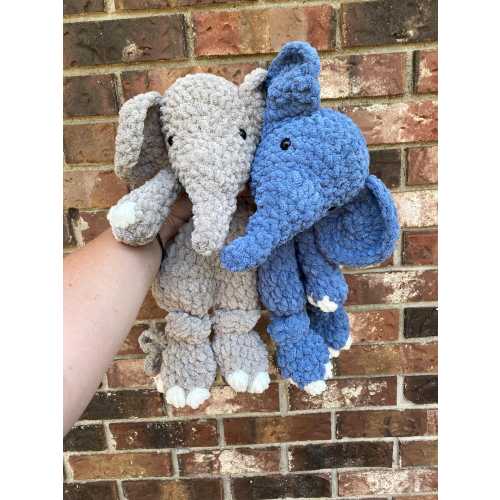 Elephant Lovey | Elephant Snuggler | Crochet Animals | Handmade gifts