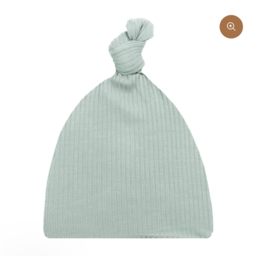Bailey Ribbed Top Knot Hat