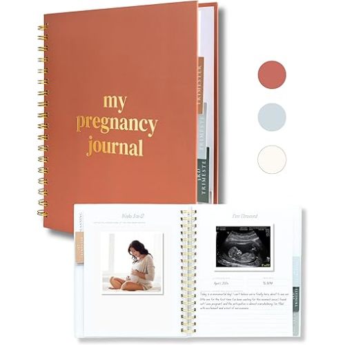 Lamare Pregnancy Journal for First Time Moms 2026 – Pregnancy Scarpbook