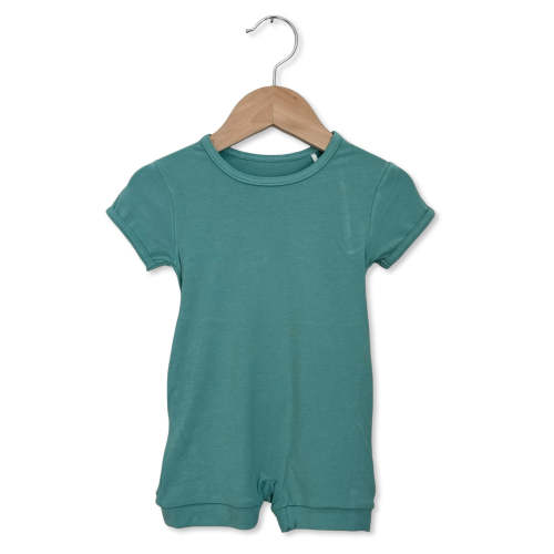 Moonlit Mist Shorty Romper