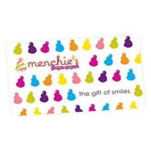 Menchie's Frozen Yogurt Gift Card
